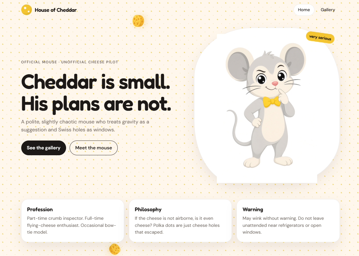 Grok mouse website 3